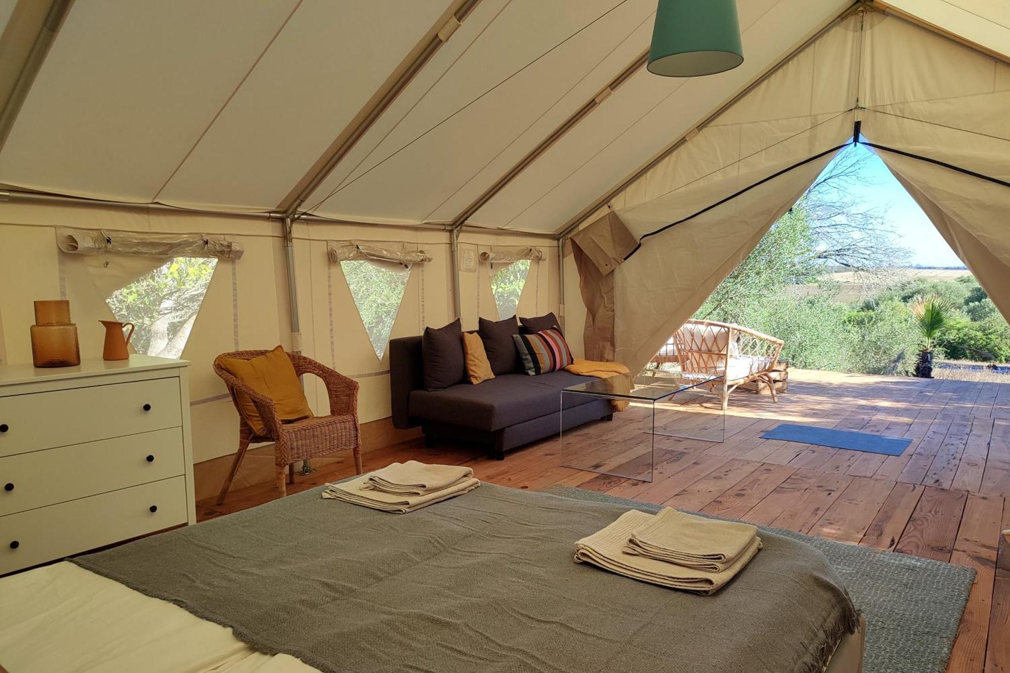 Отель Tranquilo Glamping Осанехос Номер фото