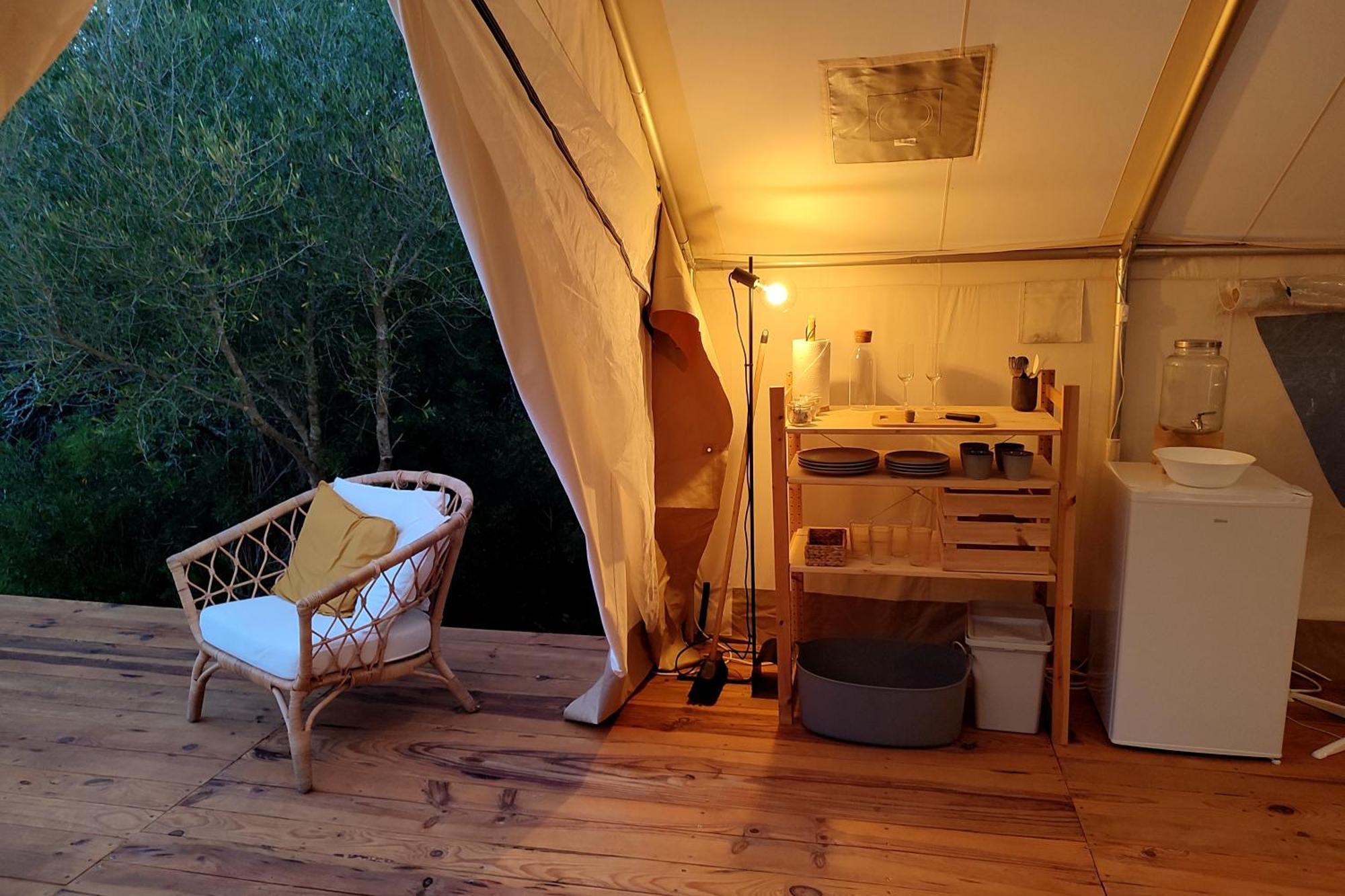 Отель Tranquilo Glamping Осанехос Номер фото
